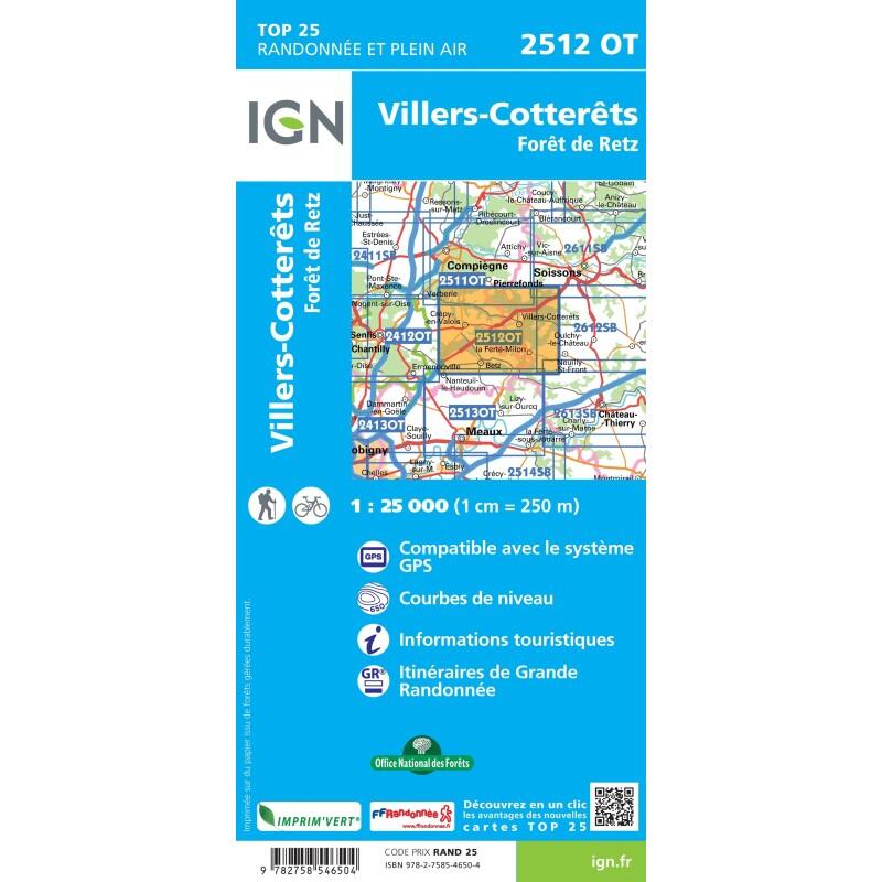 2512OT VILLERS-COTTERETS FORET DE RETZ 2/2