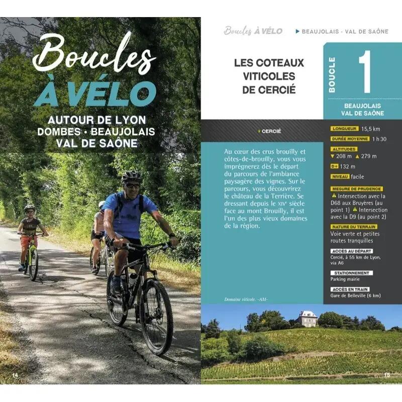 BOUCLES À VÉLO AUTOUR DE LYON DOMBES - BEAUJOLAIS - VAL DE SAÔNE 3/5