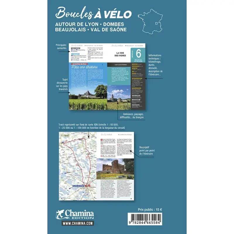BOUCLES À VÉLO AUTOUR DE LYON DOMBES - BEAUJOLAIS - VAL DE SAÔNE 2/5