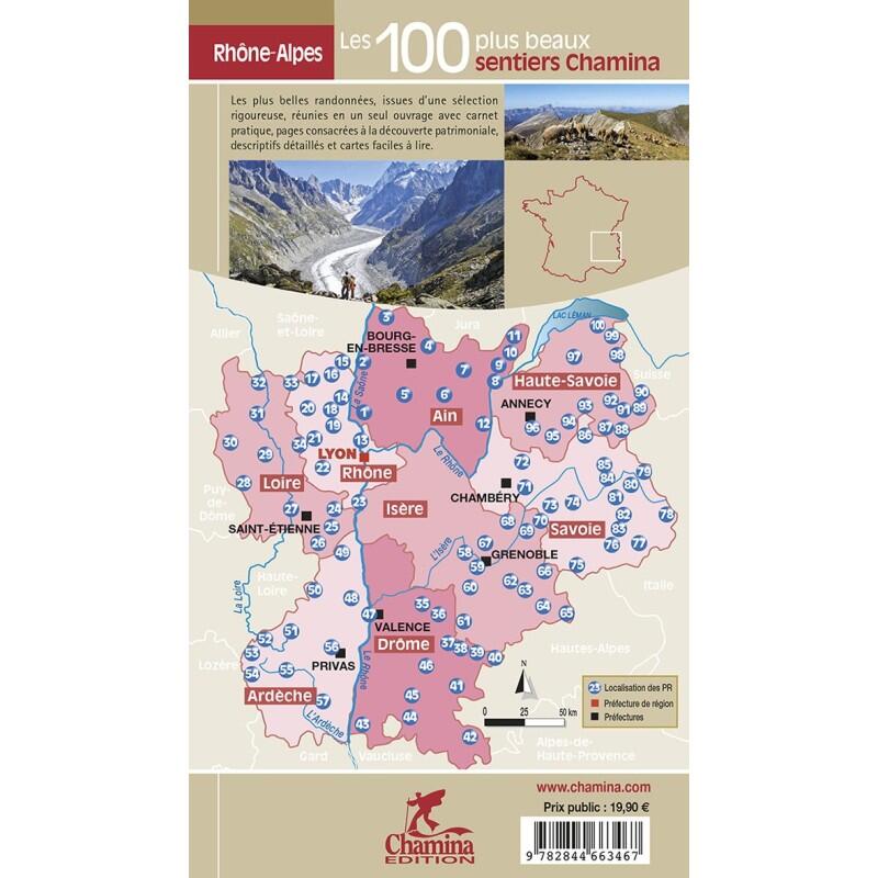 RHONE ALPES LES 100 PLUS BEAUX SENTIERS 2/4