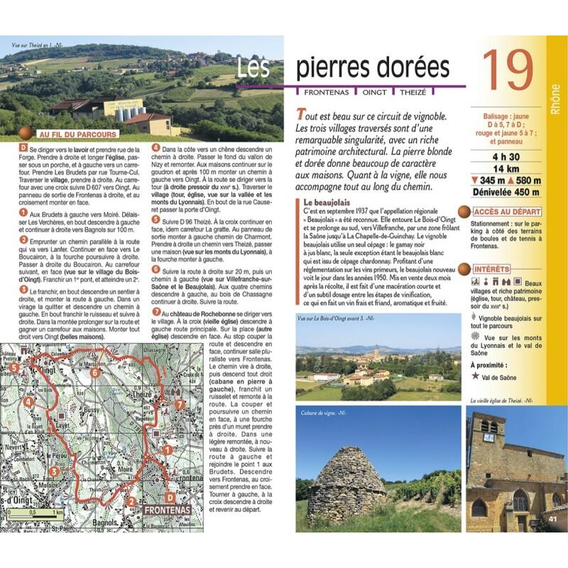 RHONE ALPES LES 100 PLUS BEAUX SENTIERS 3/4