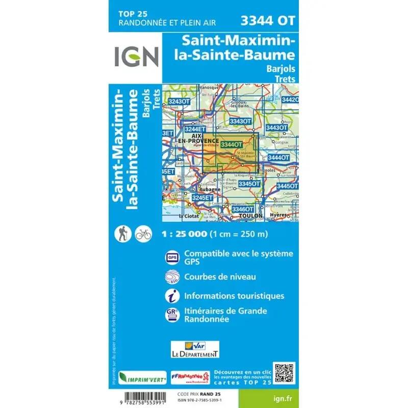 3344OT SAINT MAXIMIN LA SAINTE BAUME BARJOLS TRETS 2/2