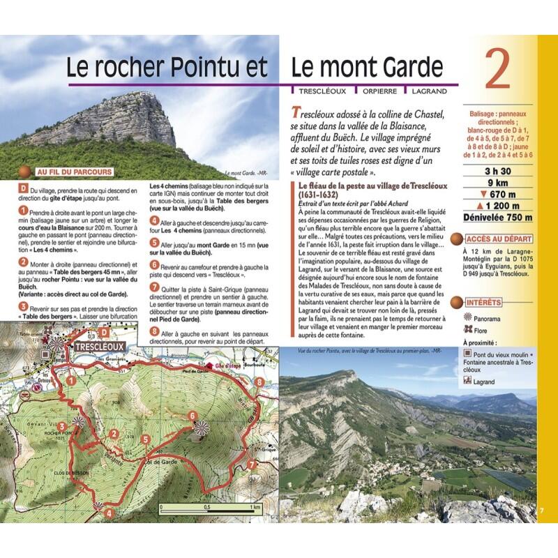 HAUTES ALPES LES 60 PLUS BEAUX SENTIERS 3/4