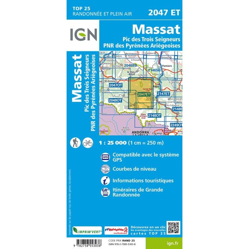 2047ET MASSAT PIC DES 3 SEIGNEURS PNR PYRENEES ARIEGOISES 2/2