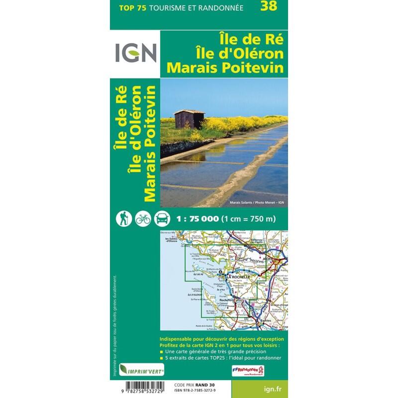 TOP75038 ILE DE RE ILE D'OLERON MARAIS POITEVIN 2/2