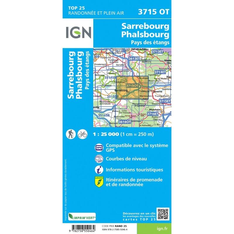 3715OT SARREBOURG  PHALSBOURG PAYS DES ETANGS 2/2