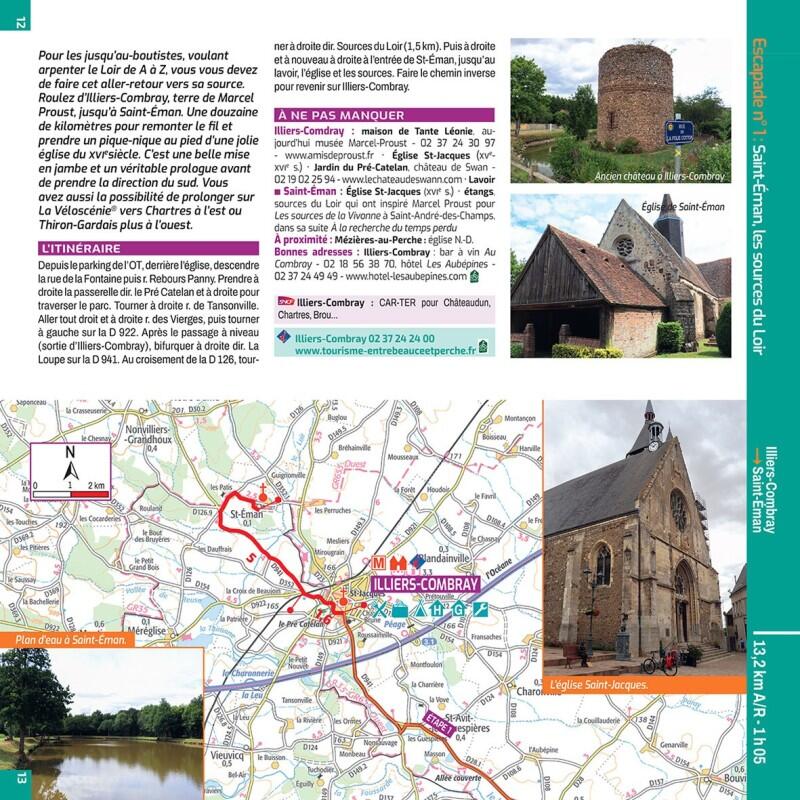 VALLEE DU LOIR A VELO GRANDS ITINERAIRES A VELO 3/5
