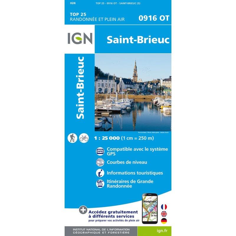 Ign - 0916ot Saint Brieuc - Carte - Taille Unique - Decathlon