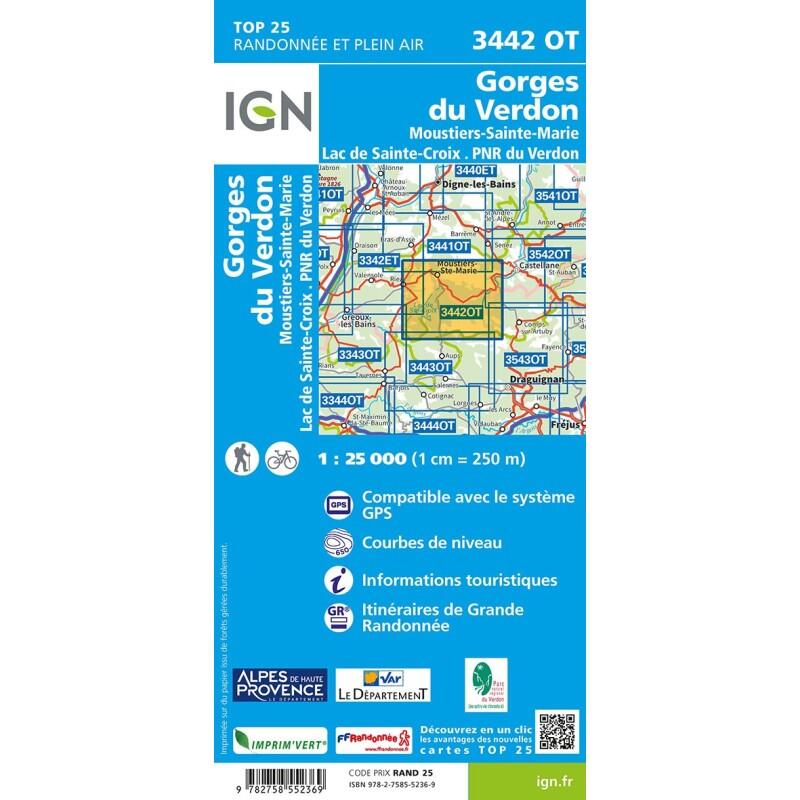 3442OT GORGES DU VERDON - MOUSTIERS 2/2