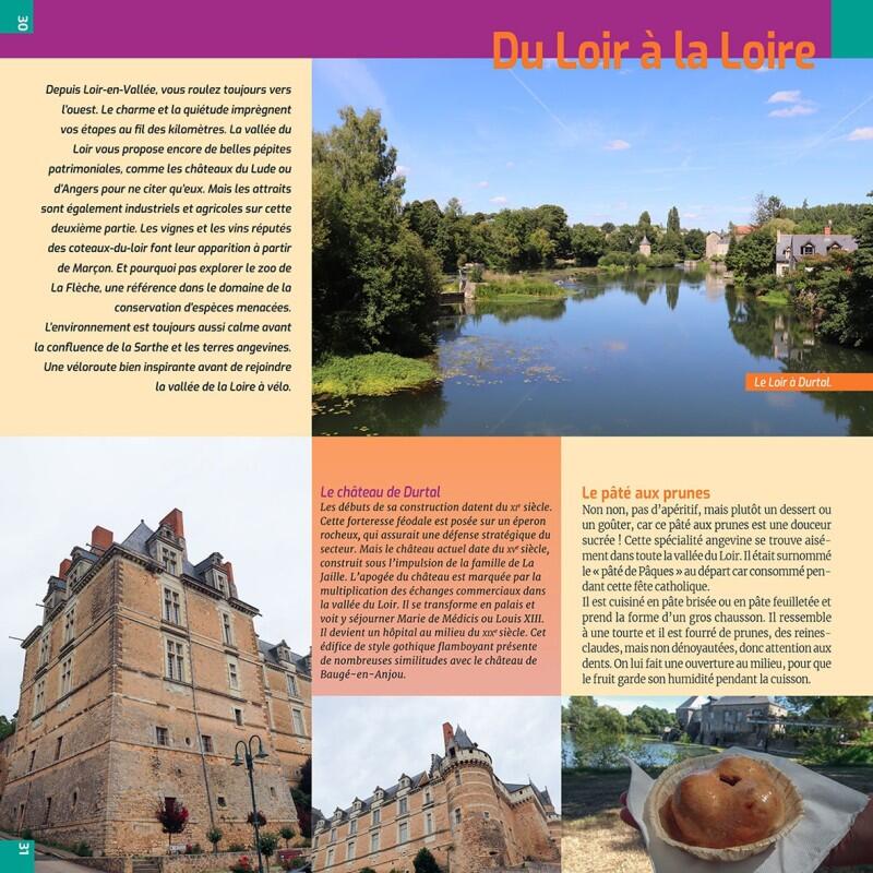 VALLEE DU LOIR A VELO GRANDS ITINERAIRES A VELO 4/5