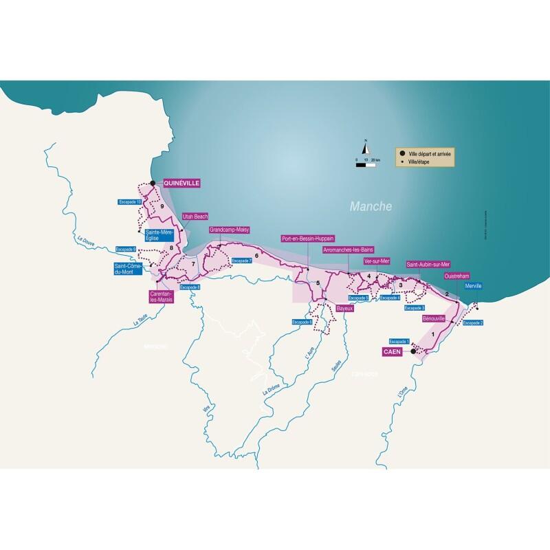 PLAGES DU DÉBARQUEMENT À VÉLO 2/4
