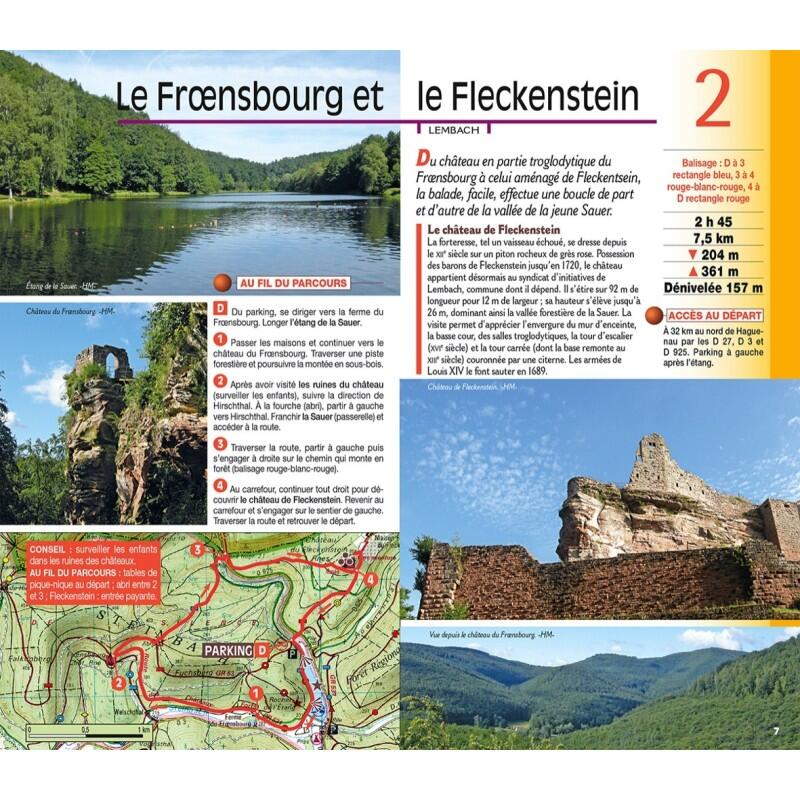 BAS-RHIN A PIED PNR DES VOSGES DU NORD 3/4