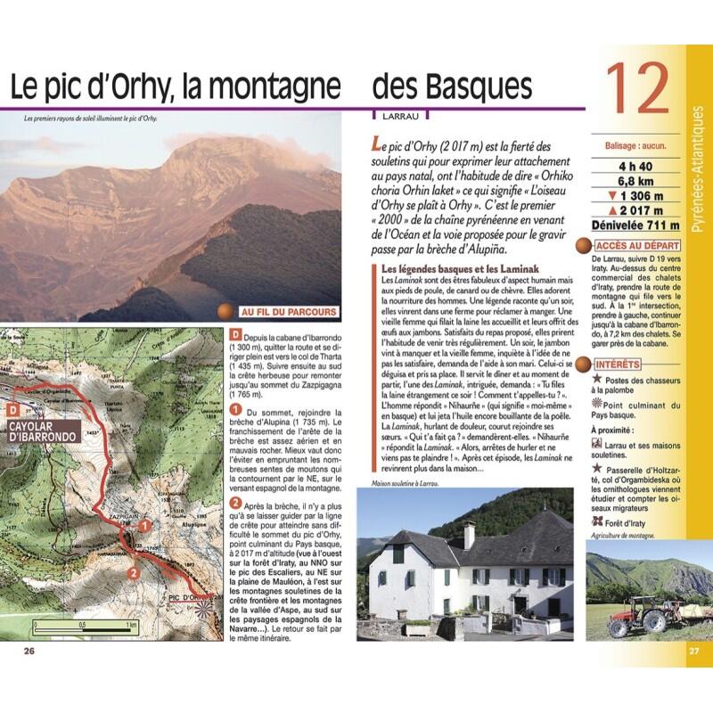 PYRENEES FRANCAISES LES 100 PLUS BEAUX SENTIERS 3/4