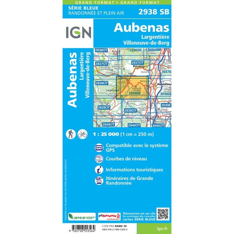 2938SB AUBENAS LARGENTIERE VILLENEUVE-DE-BERG 2/2