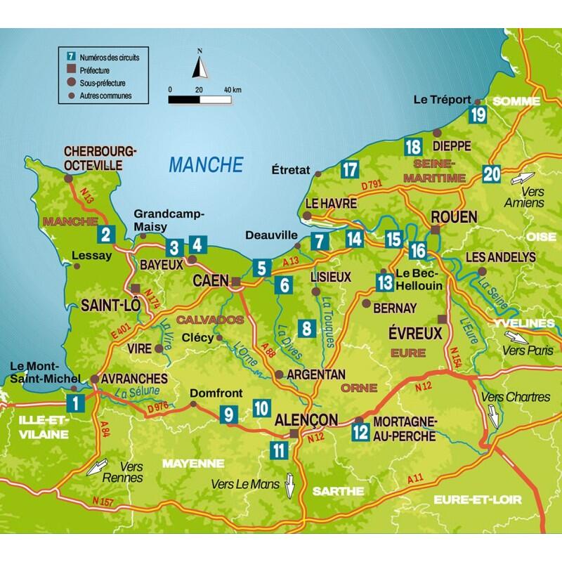 BOUCLES A VELO - NORMANDIE 3/5