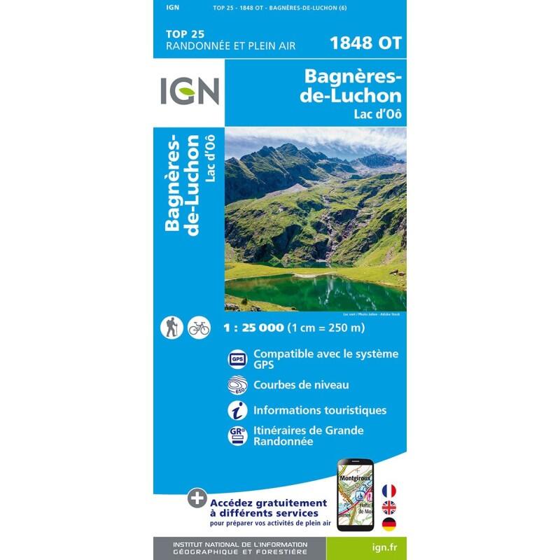 Ign - 1848ot Bagneres De Luchon Lac D'Oo - Carte - Taille Unique - Decathlon