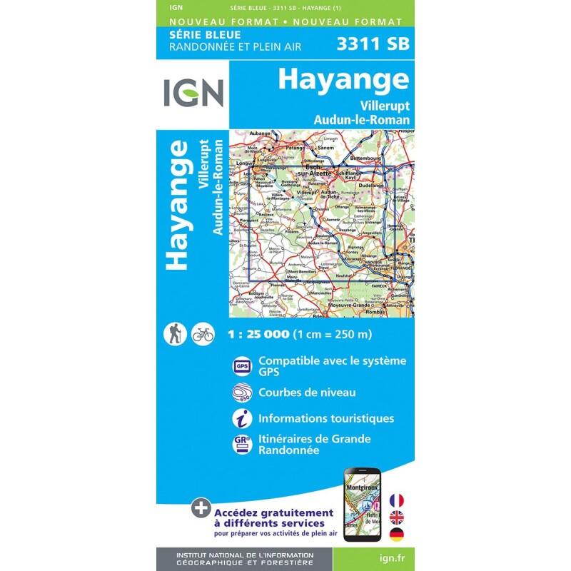 3311SB HAYANGE-VILLERUPT AUDUN-LE-ROMAN 1/2