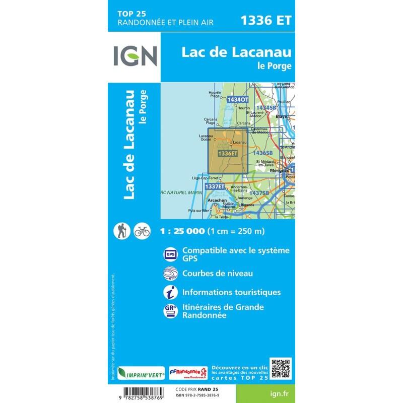 1336ET LAC DE LACANAU - LE PORGE 2/2