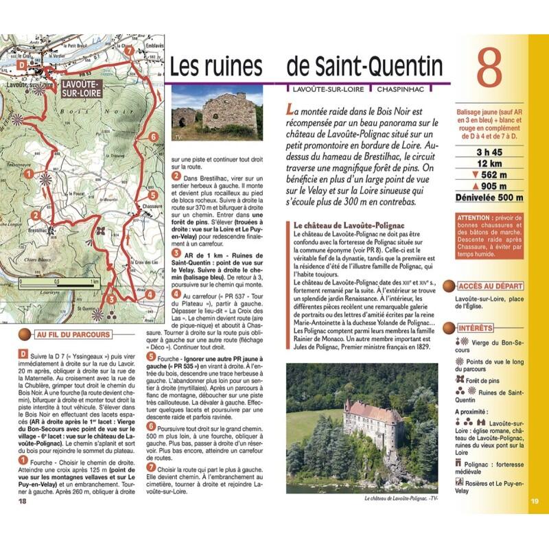 HAUTE-LOIRE A PIED ET VTT LES 30 PLUS BEAUX SENTIERS 4/4