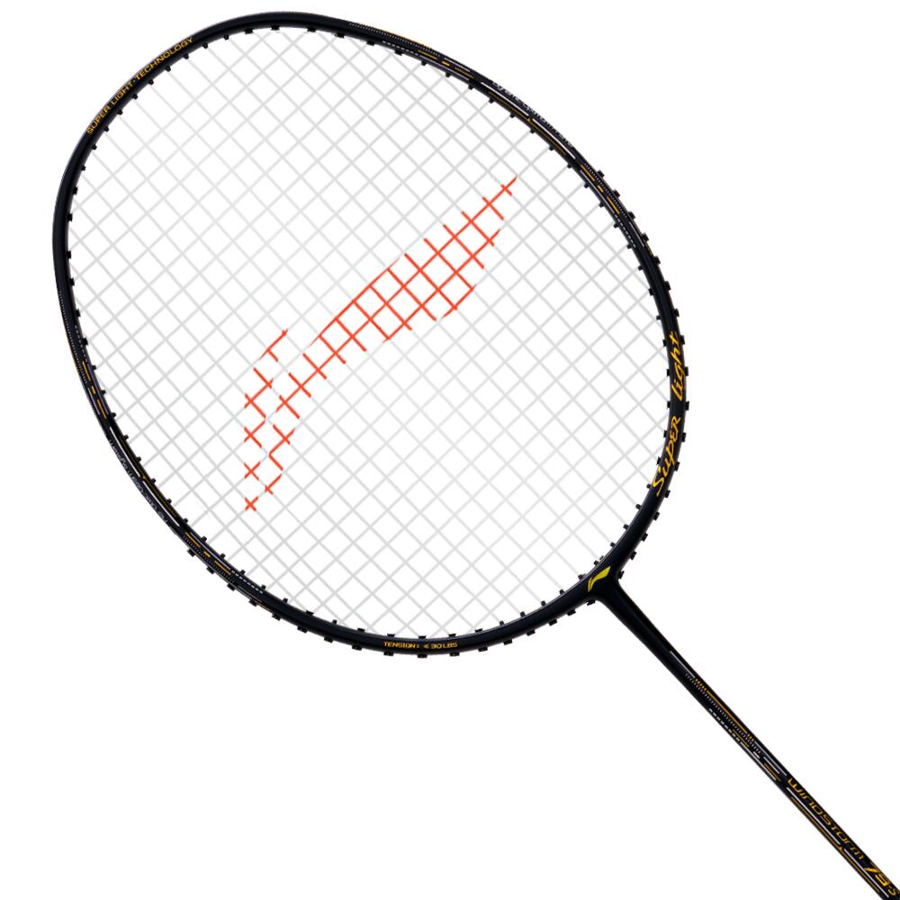 ラケット WING STORM72S Windstorm 72 S-Type Unstrung Badminton Racket (White/Gold/Blue)