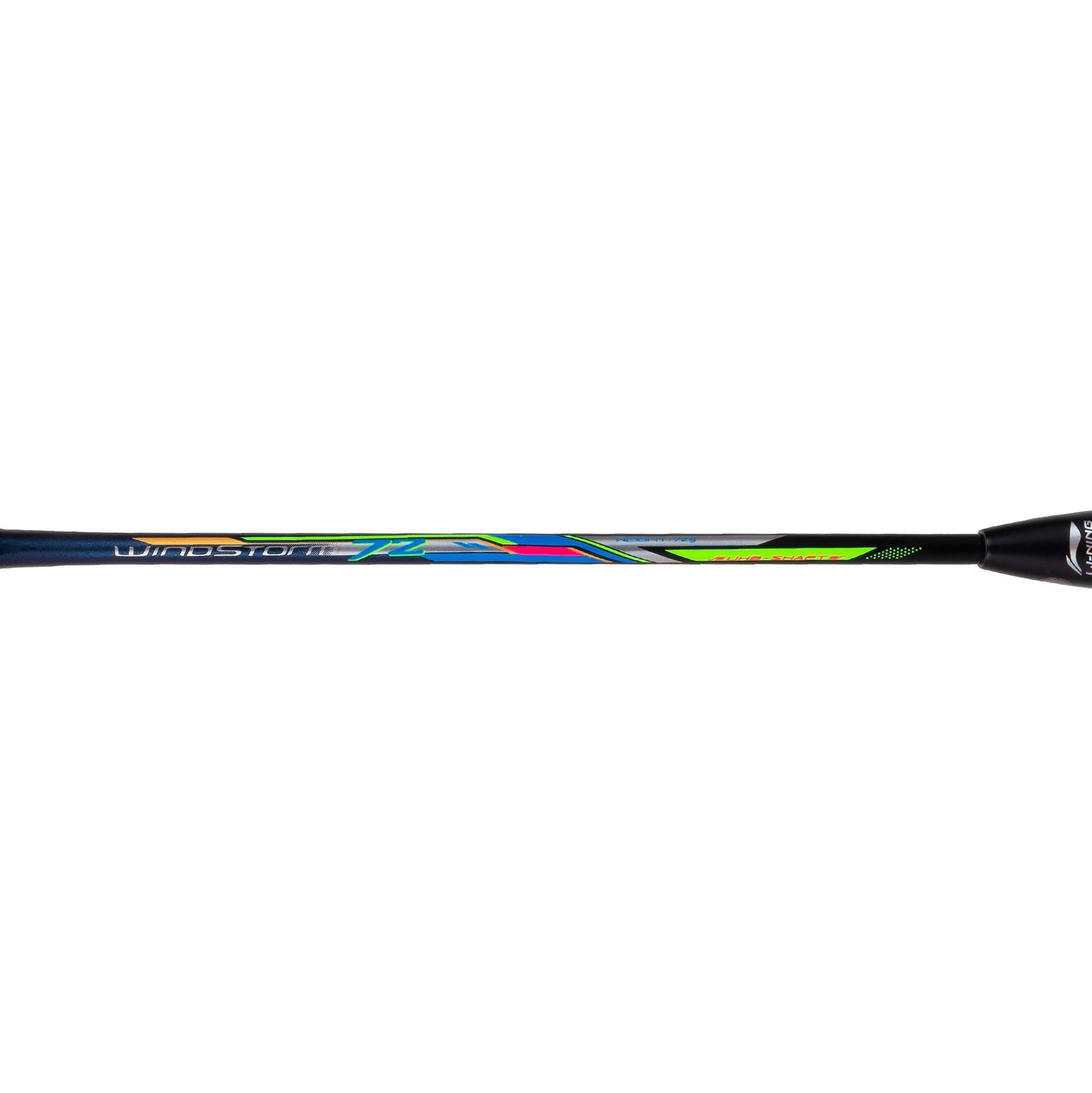 Windstorm 72 Unstrung Badminton Racket (Navy/Black/Pink)
