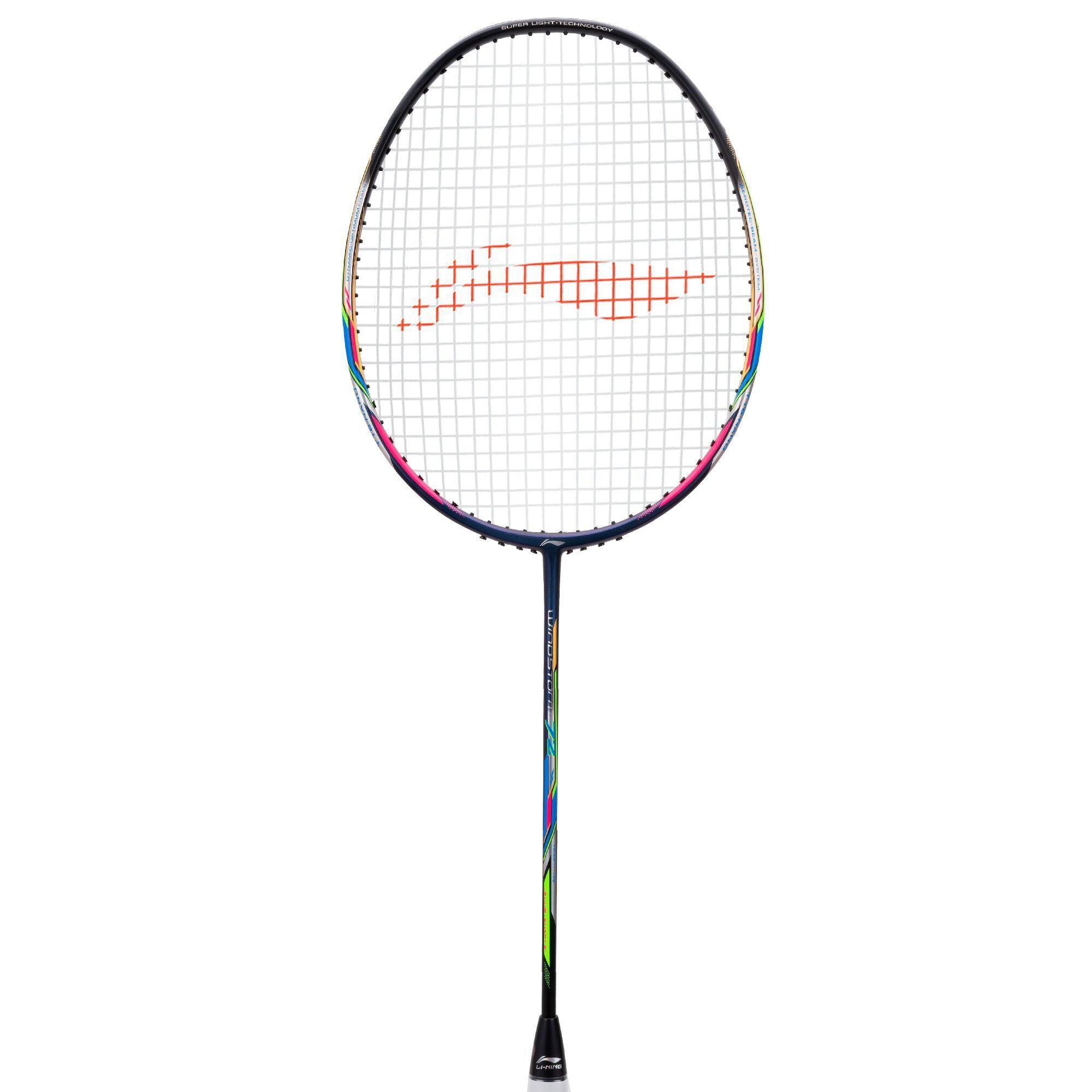 Windstorm 72 Unstrung Badminton Racket (Navy/Black/Pink)