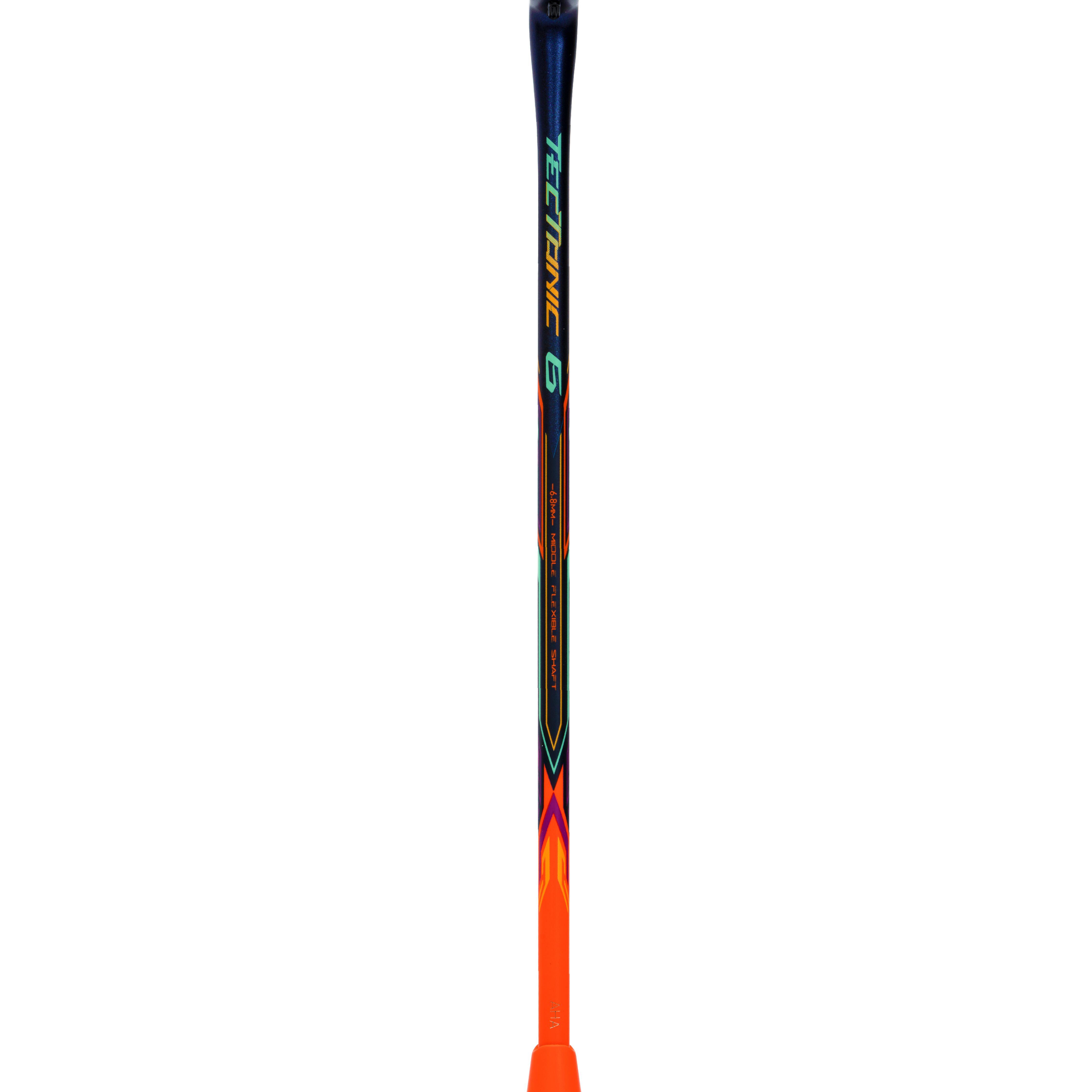 Tectonic 6 Unstrung Badminton Racket (Orange/Black) Tectonic 6 Unstrung Badminton Racket (Orange/Black)