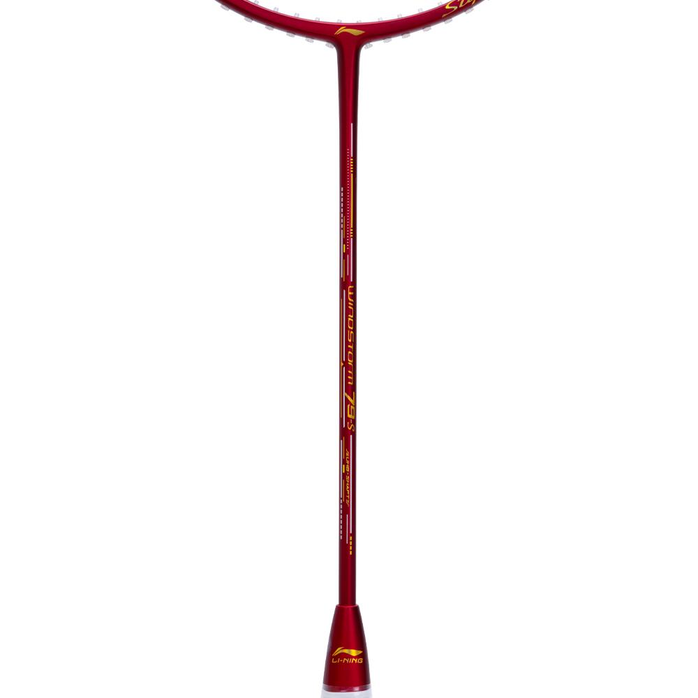 Windstrom Superlight Racket Windstorm 79-S Unstrung Badminton Racket (Red/Gold)