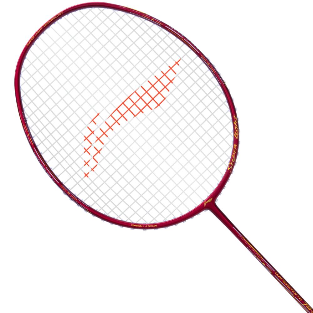 Windstorm 79-S Unstrung Badminton Racket (Red/Gold)
