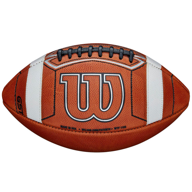 American football ball Wilson GST Prime Official Football Game Ball