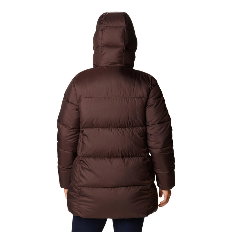 Női dzseki, Columbia Puffect Mid Hooded Jacket, barna