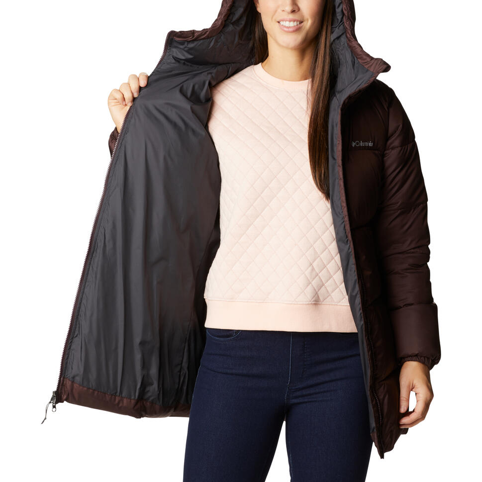 Kurtka sportowa damska Puffect Mid Hooded Jacket