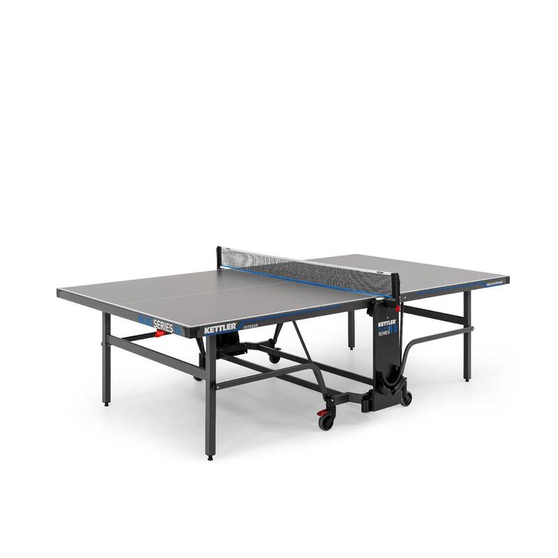Kettler K10 Table de tennis de table  - Pliable - Extérieur - Table de ping-pong