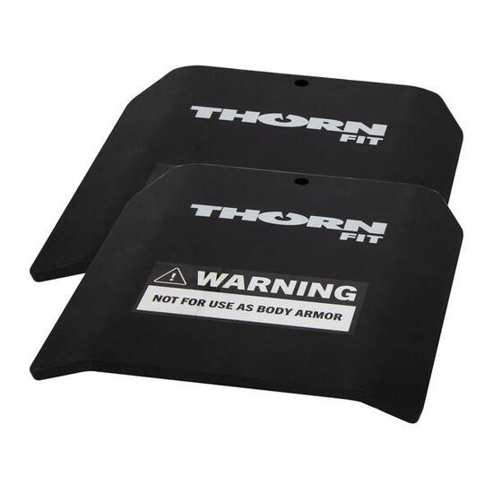 Gewichtsplatten für Weste Tactic One 3,6 lb Weiß [Paar] THORN FIT