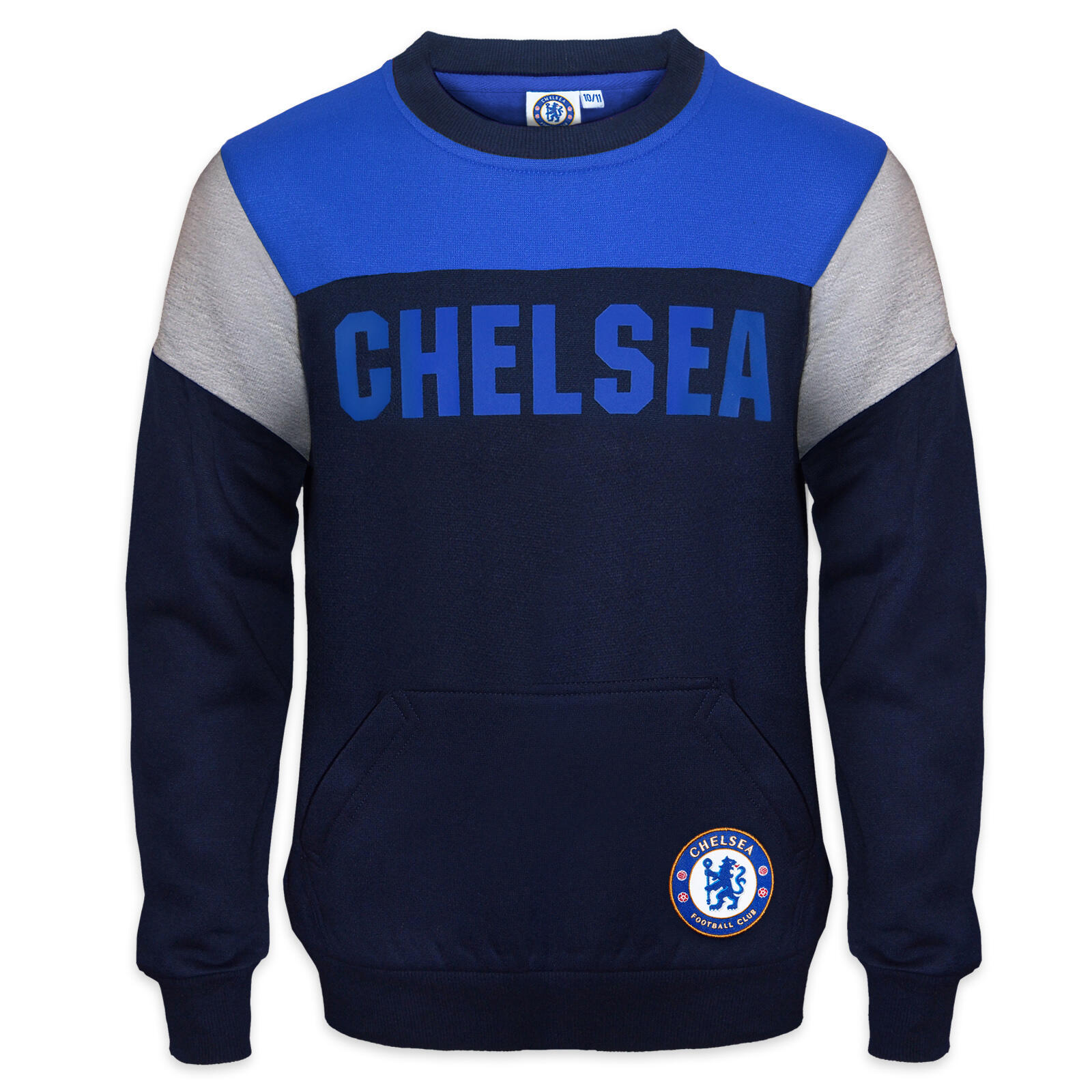 Chelsea FC Boys Sweatshirt Graphic Top Kids OFFICIAL Football Gift 2/3