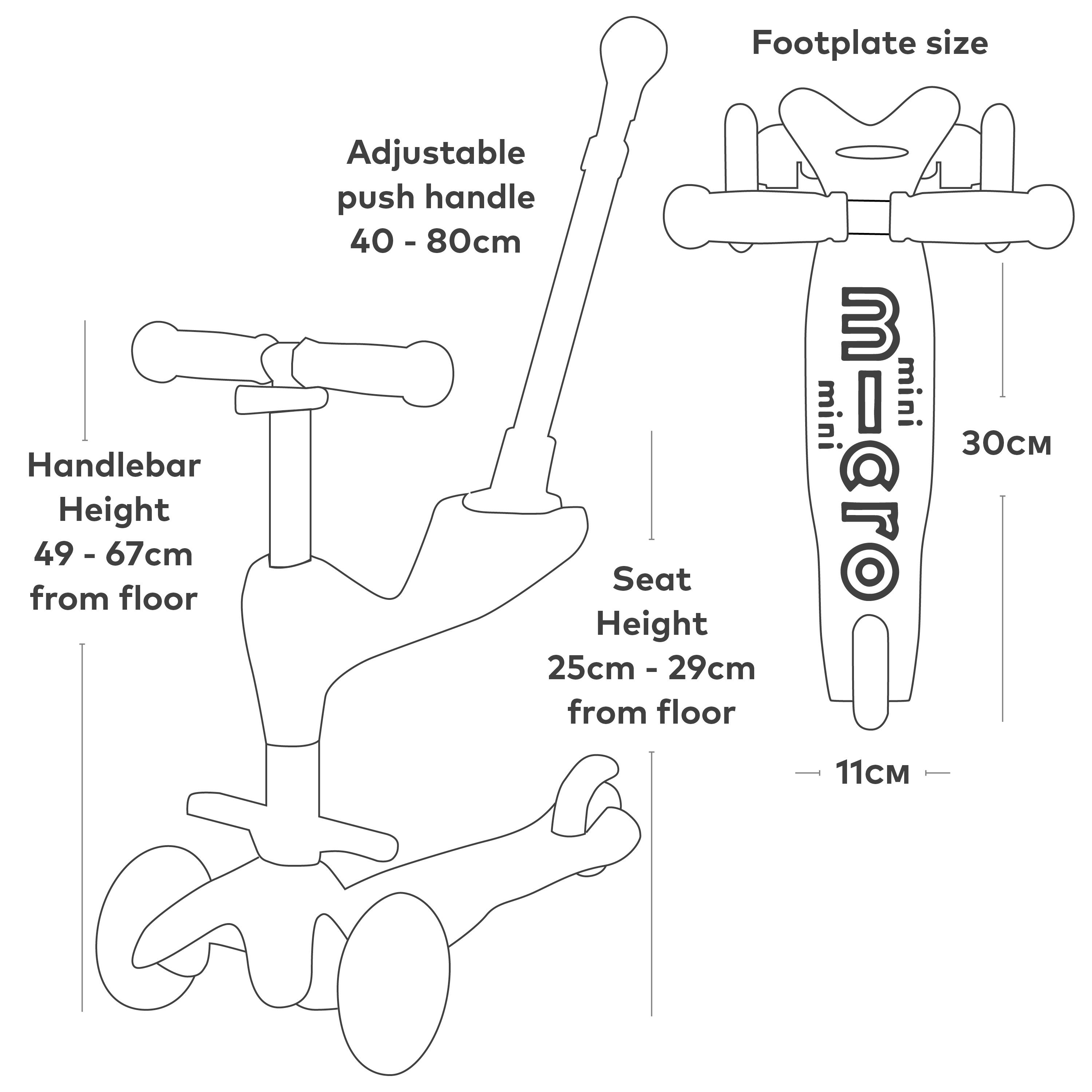 Mini Scooter - Light up Wheels & Recycled Deck: Mint 7/7