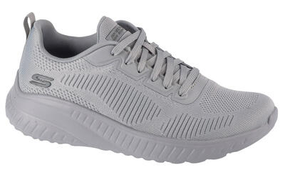 Scarpe da ginnastica Skechers Bobs Squad Chaos-Face Off. Grigio. Donne