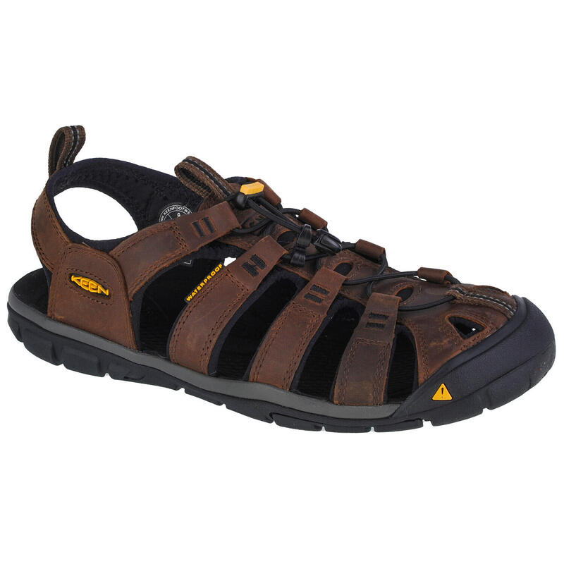 Keen Sandals 1013106 CLEARWATER CNX Leather Dark Earth Black