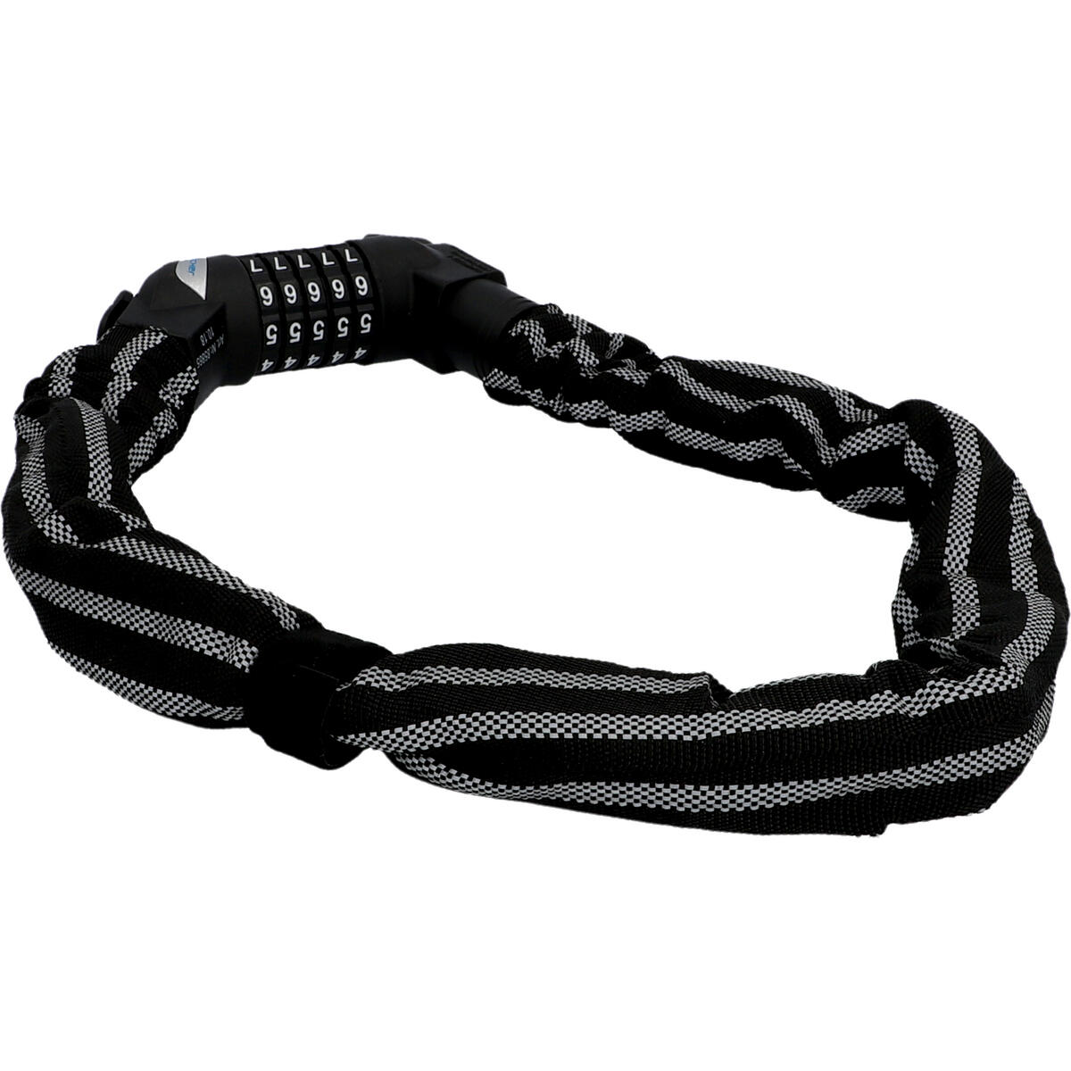 FISCHER Kettenschloss Zahlen Reflex - Länge 80 cm, Ø 8 mm 5/5