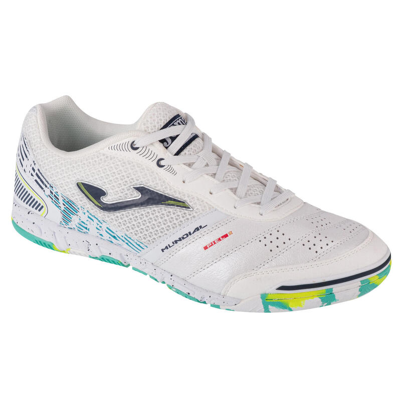 Zapatillas de Fútbol Sala Fútbol Joma Mundial, blanco