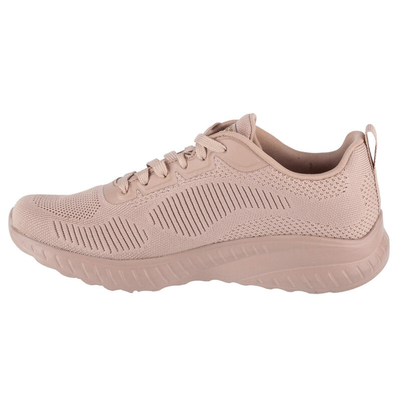 Zapatillas Skechers Bobs Squad Chaos-face Off, Beige, Mujer