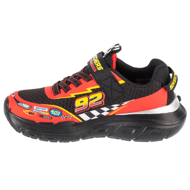 SKECHERS Bambini SKECH TRACKS Sneakers Nero / Nero / Rosso