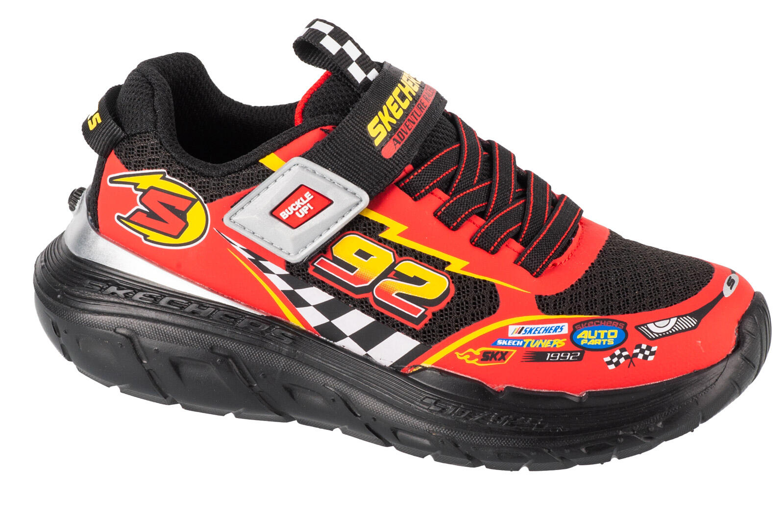 SKECHERS SKECHERS Bambini SKECH TRACKS Sneakers Nero / Nero / Rosso