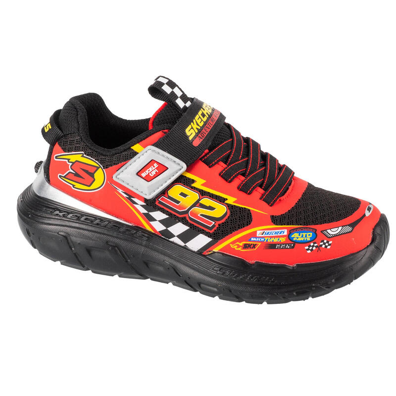 Kinder SKECH TRACKS Sneakers Schwarz / Rot