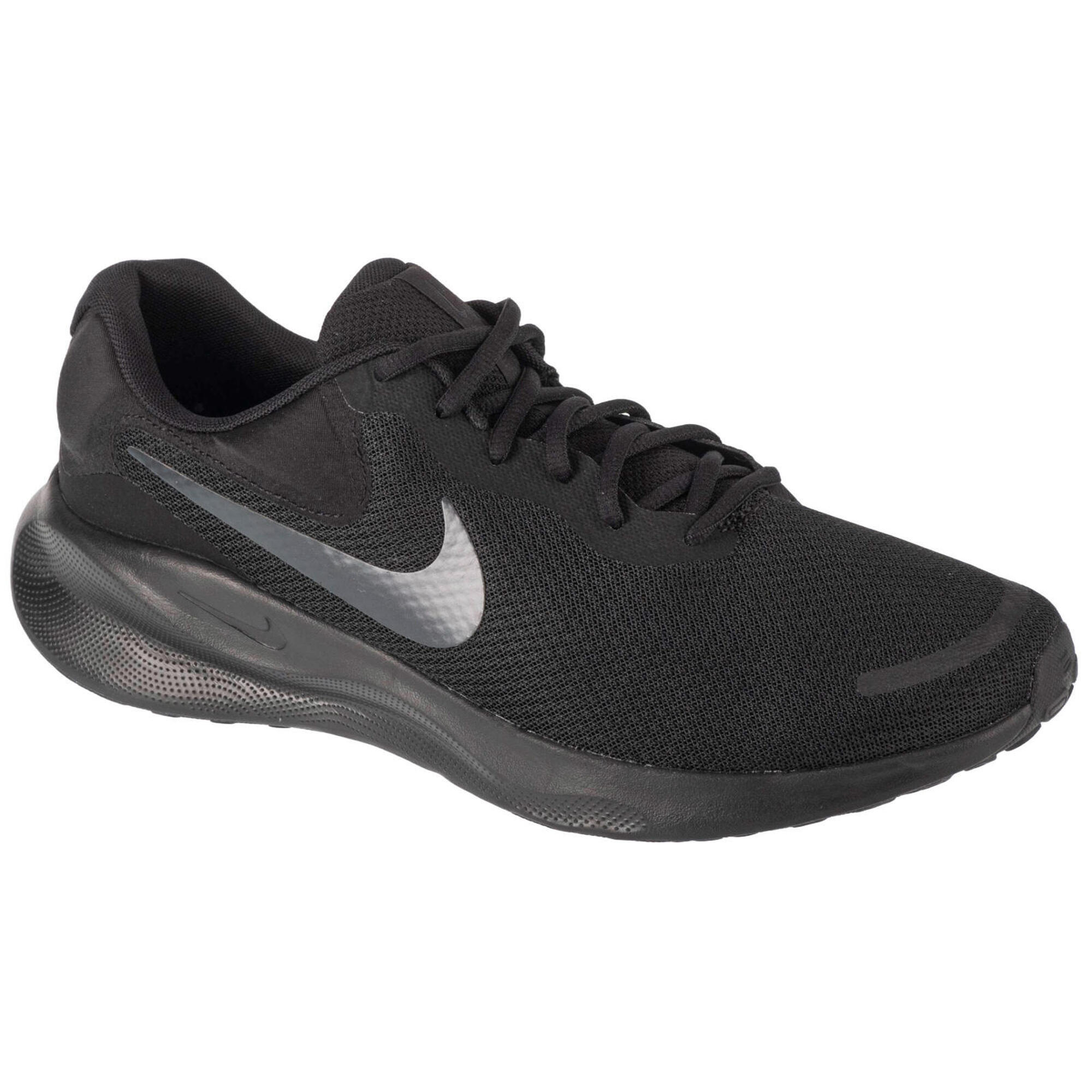 Nike - Chaussures De Running Pour Hommes Revolution 7 - Chaussures De Sport - Noir - 45 - Decathlon