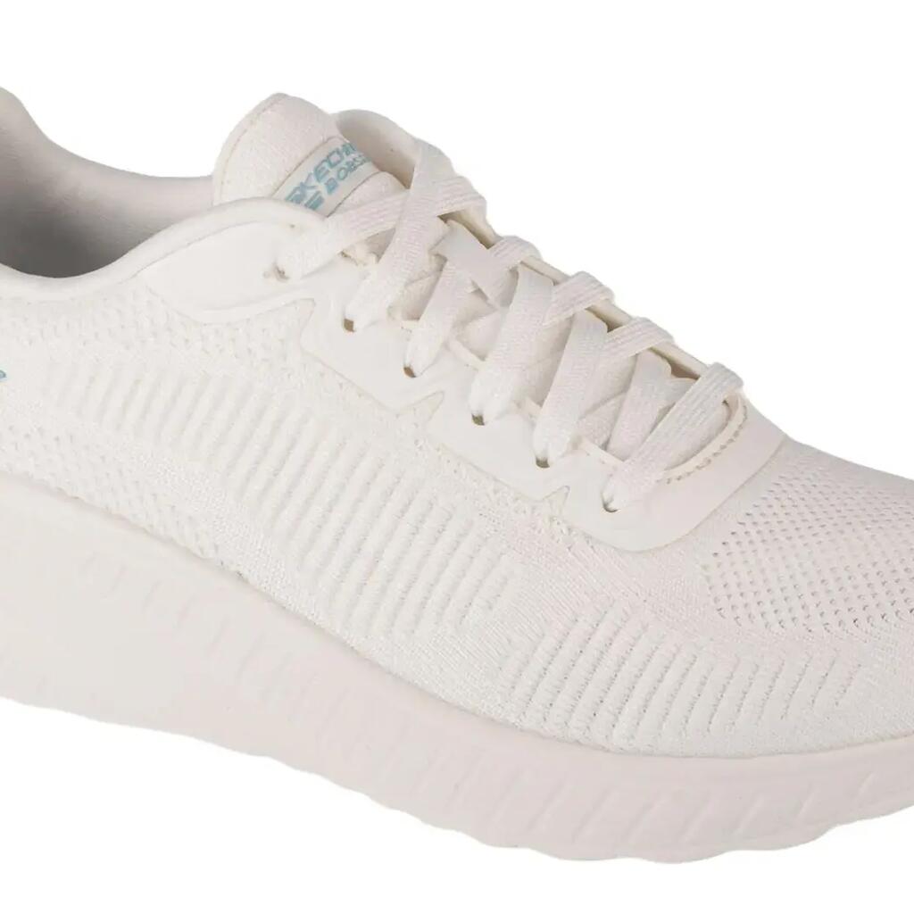 Baskets Femme Baskets Skechers BOBS SQUAD CHAOS - FACE O Blanc Blanc Skechers