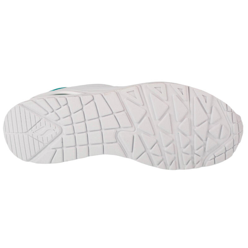 Baskets Femme Baskets Skechers UNO - POP BACK Blanc Blanc Skechers