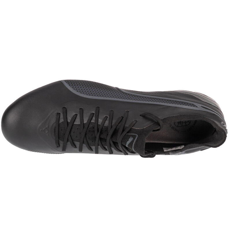 Ghete de fotbal unisex Puma King Ultimate FG AG, Negru