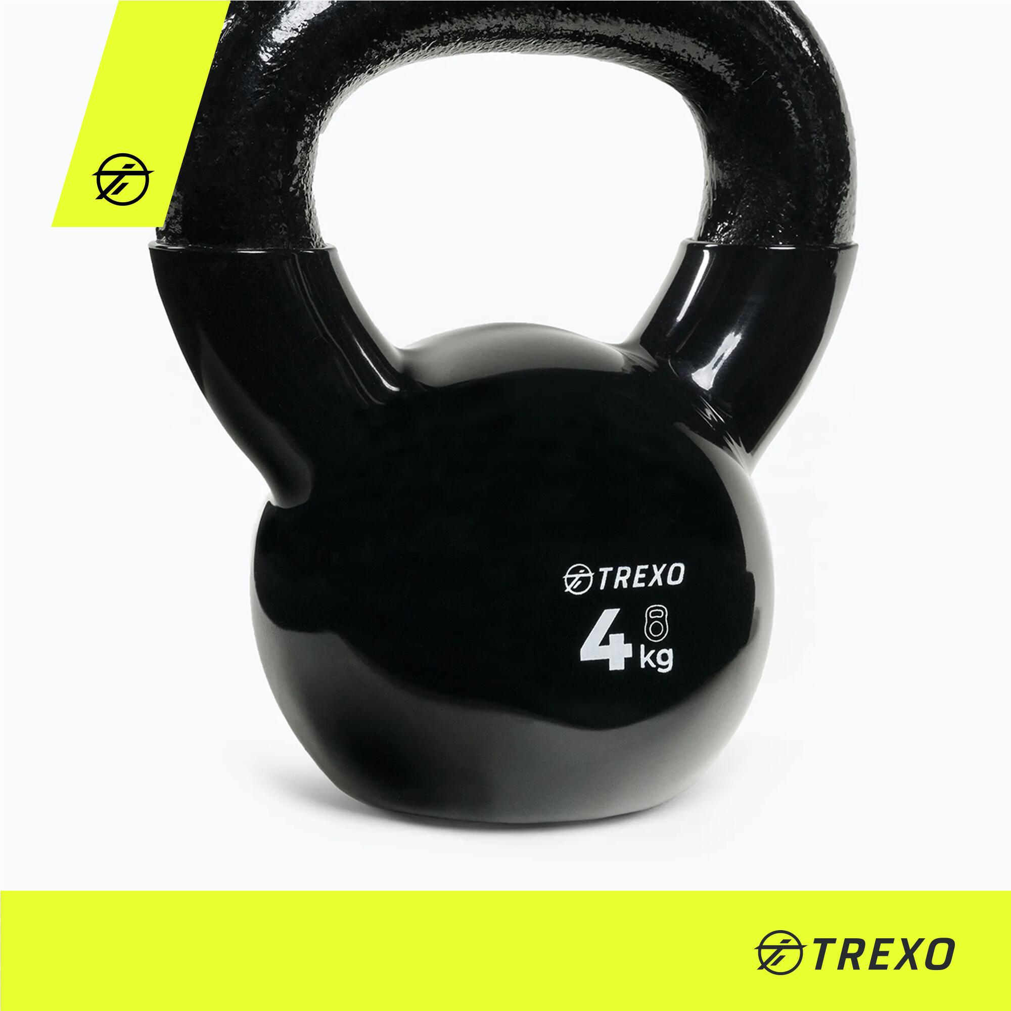 TREXO Kettlebell 4 kg 6/7