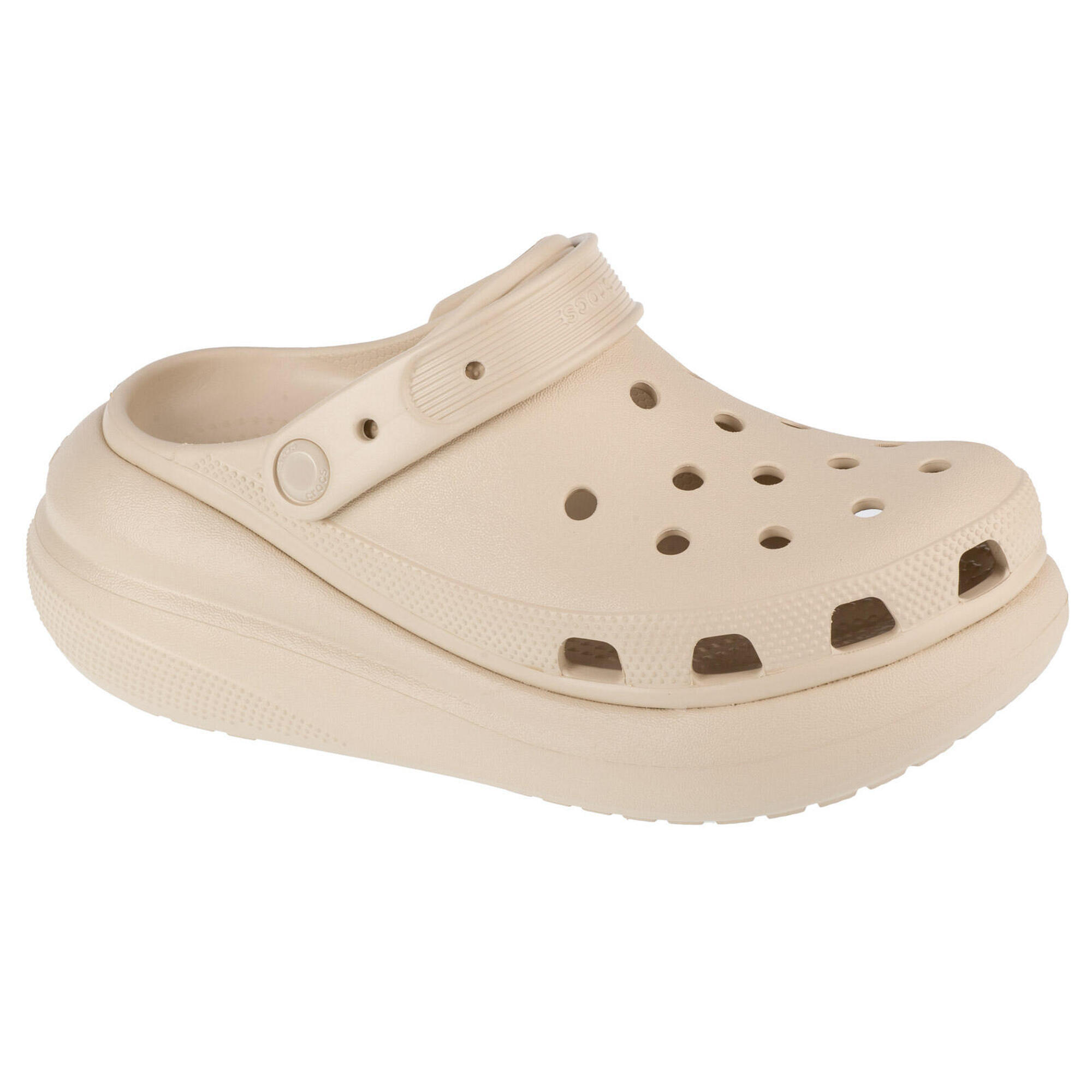 Crocs - Chaussons Pour Femmes Crocs Classic Crush Clog - Tongs - Beige - 36/37 - Decathlon